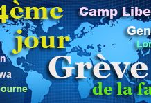 44ème jour de grève de la faim des habitants de Liberty et d’Iraniens de 5 pays