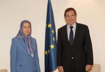 Maryam Radjavi rencontre Jean- Claude Mignon, Président de l’APCE