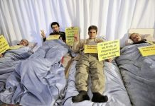 Depuis le 1er septembre, des opposants iraniens sont alités sous une tente près de l’ONU