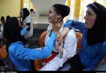 L’équipe de kata féminin de l’Iran a encore une fois été éliminée à cause du voile imposé aux filles