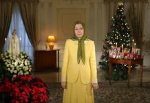 Iran – Noël et Nouvel An, Message de Maryam Radjavi