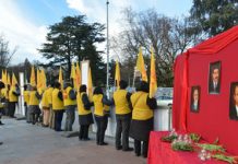 Sit-in des Iraniens à Genève pour Liberty – 975ème jours de résistance!