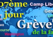 107 jour de grève de la faim des opposants iraniens pour la libération des sept otages d’Achraf