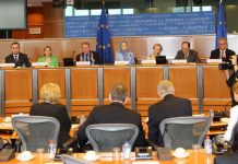 Maryam Radjavi participe à une Conférence internationale sur l’Iran au Parlement européen