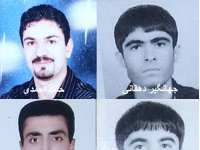Iran : 4 prisonniers politiques sunnites condamnés à mort et grévistes de la faim en état grave