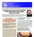 Iran Libération Numéro 435: Exécution en Iran du prisonnier politique G. Khosravi militant de l’OMPI