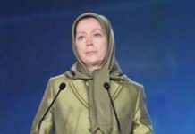 Paris – Conférence “Le Moyen-Orient en crise : menaces et solutions” Maryam Radjavi