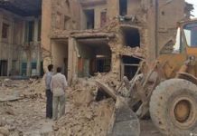 Iran – Destruction des monuments historiques par le régime des mollahs Iran