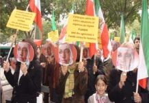 Rassemblement au Châtelet pour protester contre les attaques à l’acide sur les femmes en Iran Iran paris demo