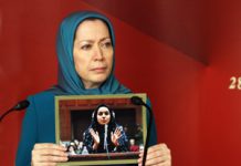 Maryam Radjavi à la conférence parlementaire à Paris en soutien à la Résistance iranienne Iran Radjavi reyhaneh