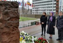 Maryam Radjavi rend hommage aux victimes d’Auschwitz