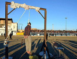 Iran – Un prisonnier exécuté sur un terrain de football
