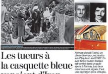 Les tueurs à la casquette bleue venaient d’Iran