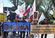Des Iraniens résidant au Canada protestent contre l’arrestation des enseignants en Iran