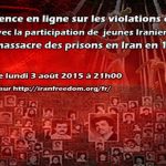 JEUNES IRANIENS – CONFÉRENCE SUR LES DROITS HUMAINS