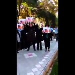 Protestation à Ispahan en faveur de la libération d’un condamné à mort prisonnier d’opinion
