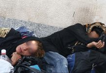 Reportage photo : Dormir dans les rues en Iran Iran - Sans-abri vivant dans les rues de Téhéran