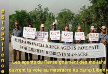 Diffamation contre les opposants iraniens au camp Liberty