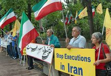 Photos : les Iraniens au Canada disent « halte aux exécutions en Iran »