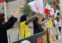 Les iraniens se rassemblement à New York contre la présence de Rohani à l’ONU