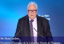 Avec l’exemple de l’Iran nous sommes au comble de la monstruosité – Me Henri Leclerc – vidéo Avec l’exemple de l'Iran nous sommes au comble de la monstruosité - Me Henri Leclerc
