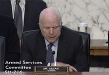 Audition au Sénat américain sur la situation des résistants iraniens au camp Liberty