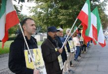 Photos : Rassemblement des Iraniens résidant en Norvège pour dénoncer les exécutions sous Rohani