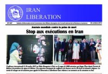 Iran Libération – No 447: Journée mondiale contre la peine de mort Stop aux exécutions en Iran