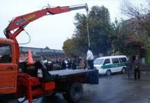 Photos : le régime iranien a exécuté quatre prisonniers dont un en public Photos : le régime iranien a exécuté quatre prisonniers dont un en public