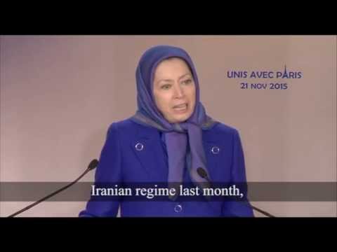 Maryam Rajavi: respond to the cold hearted masterminds of the Paris massacre
