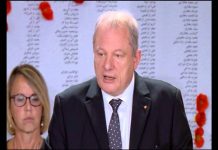 Le maire Jean Pierre Muller