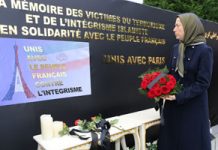 Attentats à Paris – La Résistance iranienne solidaire de la France, observe une minute de silence