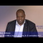 Bley Mokono au siége du CNRI à Auvers sur Oise le 21nov2015