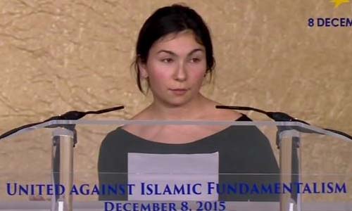 le régime théocratique iranien représente mal et rien d autre - Golpar Parvardeh