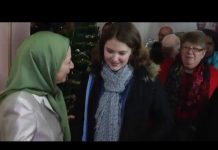 Maryam Radjavi rencontre des amis franciliens de la Résistance iranienne – 10 janvier 2016