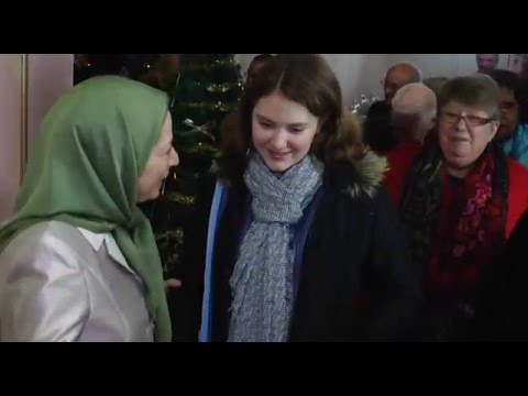 Maryam Radjavi rencontre des amis franciliens  de la Résistance iranienne  – 10 janvier 2016