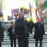 Italie: les Iraniens protestent contre Hassan Rohani Italie: les Iraniens protestent contre Hassan Rohani