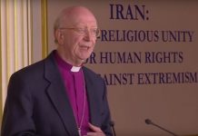 Révérend John Pritchard condamne les violations des droits de l’homme en Iran Révérend John Pritchard condamne les violations des droits de l'homme en Iran