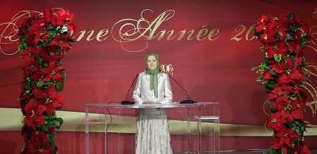 Maryam Radajvi rencontre des amis franciliens de la Résistance iranienne à l’occasion de Nouvel An