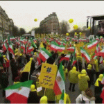(Mise à jour à 17 h 18 heure de Paris) Les Iraniens se rassemblent à Paris, ils manifestent contre les exécutions en Iran