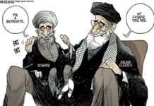 Beaucoup de femmes et de jeunes iraniens se sentent oubliés par Rohani avant les élections Beaucoup de femmes et de jeunes iraniens se sentent oubliés par Rohani avant les élections