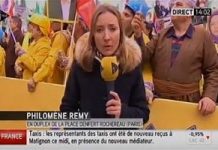 Reportage en direct d’i-Télé sur la grande manifestation à Paris contre Rohani et pour les droits de l’homme en Iran Reportage en direct d’i-Télé sur la grande manifestation à Paris contre Rohani et pour les droits de l'homme en Iran