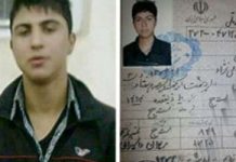 Iran – Condamnation à mort d’un jeune-homme qui a été âgé de moins de 18 ans au moment des faits qui lui sont reprochés Iran – Condamnation à mort d’un jeune-homme qui a été âgé de moins de 18 ans au moment des faits qui lui sont reprochés