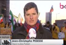 Les Iraniens manifestent à Bruxelles contre la visite de Javad Zarif – vidéo Des Iraniens manifestent contre le développement de relations économiques avec l'UE