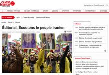 Éditorial. Écoutons le peuple iranien Écoutons le peuple iranien