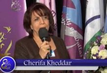 Cherifa Kheddar: “je suis venue soutenir la lutte des femmes iraniennes pour la liberté” Pour Cherifa Kheddar, des victimes du terrorisme en Algérie : “je suis venue soutenir la lutte des femmes iraniennes pour la liberté”