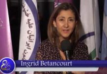 Ingrid Betancourt : “nous n’allons lâcher une seule seconde avant de voir les femmes iraniennes libres et heureuses” Ingrid Betancourt “nous n’allons lâcher une seule seconde avant de voir les femmes iraniennes libres et heureuses”