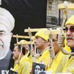 Iran: rassemblement contre la visite de Rohani en Autriche Iran: rassemblement contre la visite de Rohani en Autriche