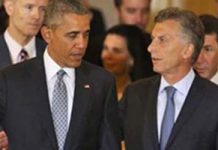 Obama promet de contribuer à assurer la reddition de comptes pour les attentats de 1994 en Argentine imputée au régime iranien Obama promet de contribuer à assurer la reddition de comptes pour les attentats de 1994 en Argentine imputée au régime iranien