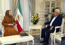 La présidente élue de la Résistance iranienne Maryam Radjavi rencontre George Sabra, de la Coalition nationale syrienne La présidente élue de la Résistance iranienne Maryam Radjavi rencontre George Sabra, de la Coalition nationale syrienne